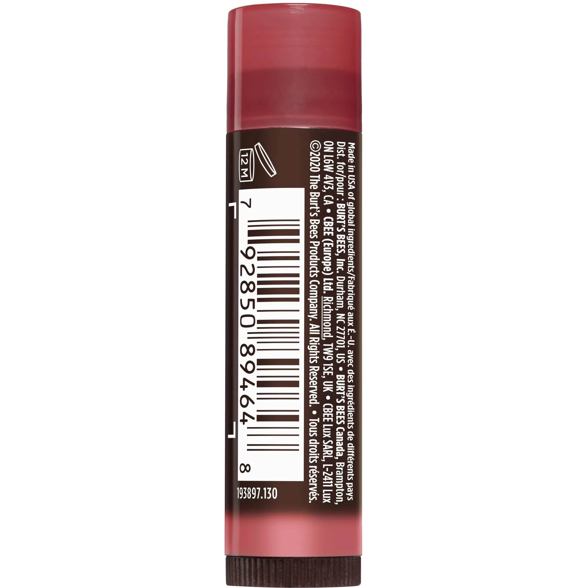 100% Natural Tinted Lip Balm