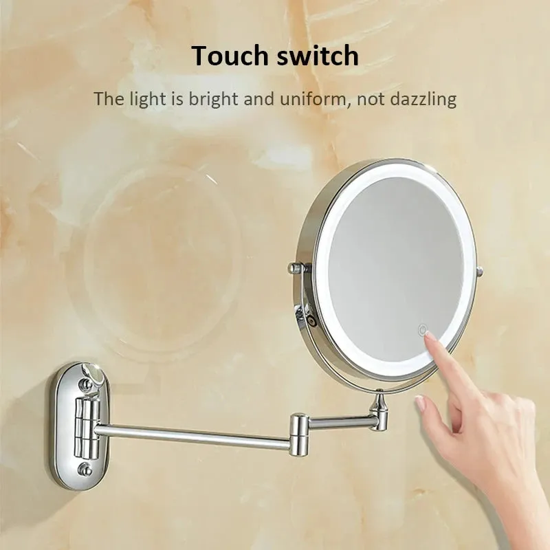 10X Magnifying LED Makeup Mirror