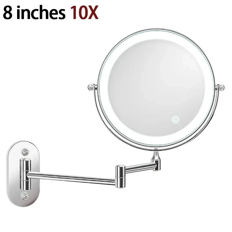 10X Magnifying LED Makeup Mirror