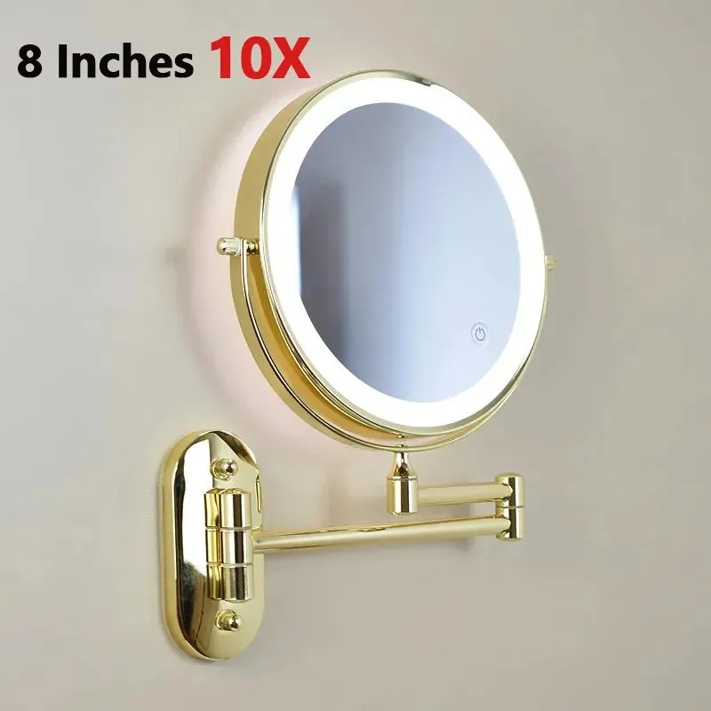 10X Magnifying LED Makeup Mirror