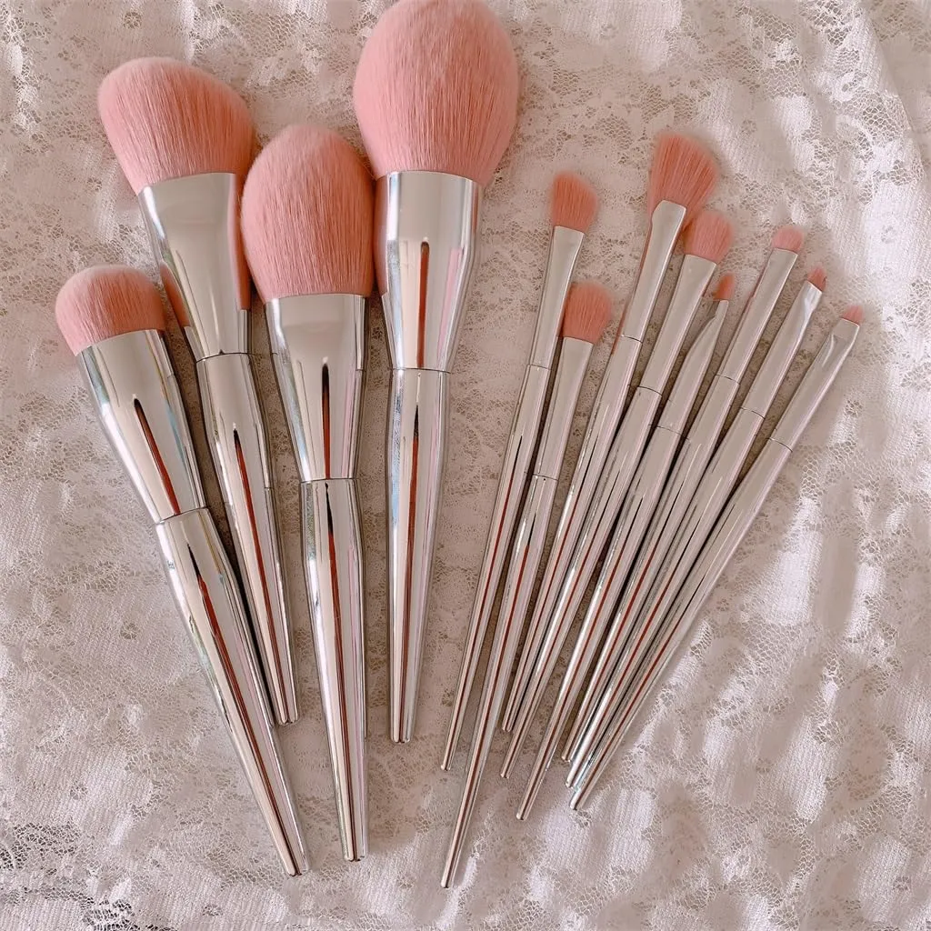 12pcs Set Eye Shadow Brush Eyebrow Brush Loose Powder Brush Makeup Brush Complete Set Of Makeup Tools, 18cm