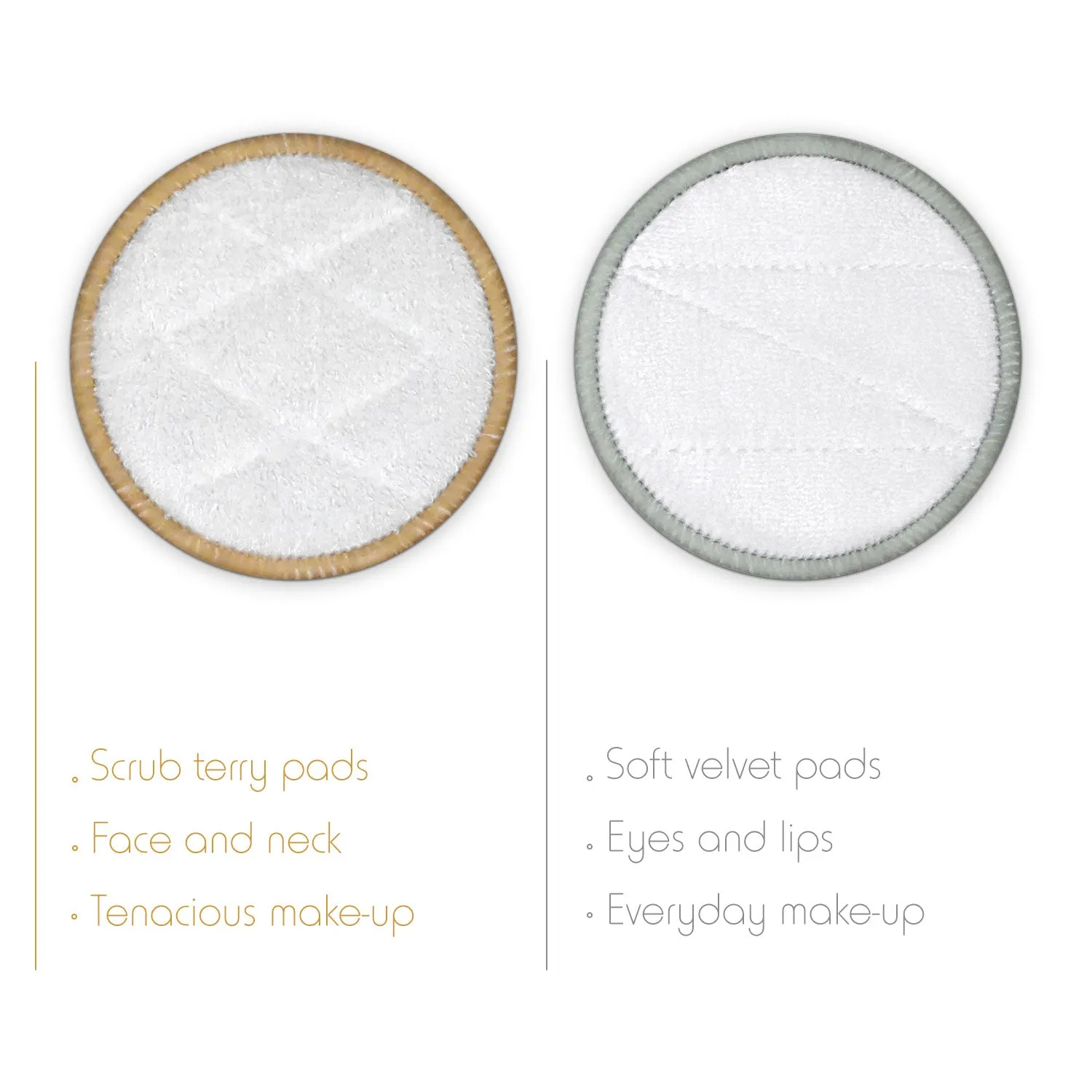 16 Reusable Makeup Pads