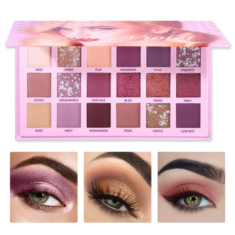 18 Colors Changeable Nude Eye Shadow Palette Eye