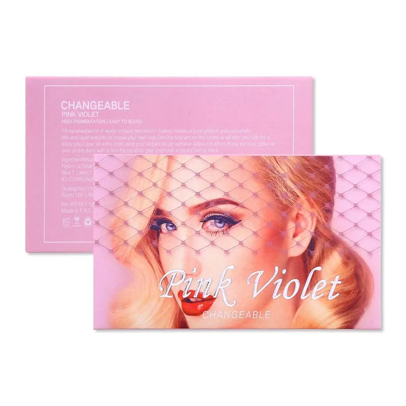 18 Colors Changeable Nude Eye Shadow Palette Eye