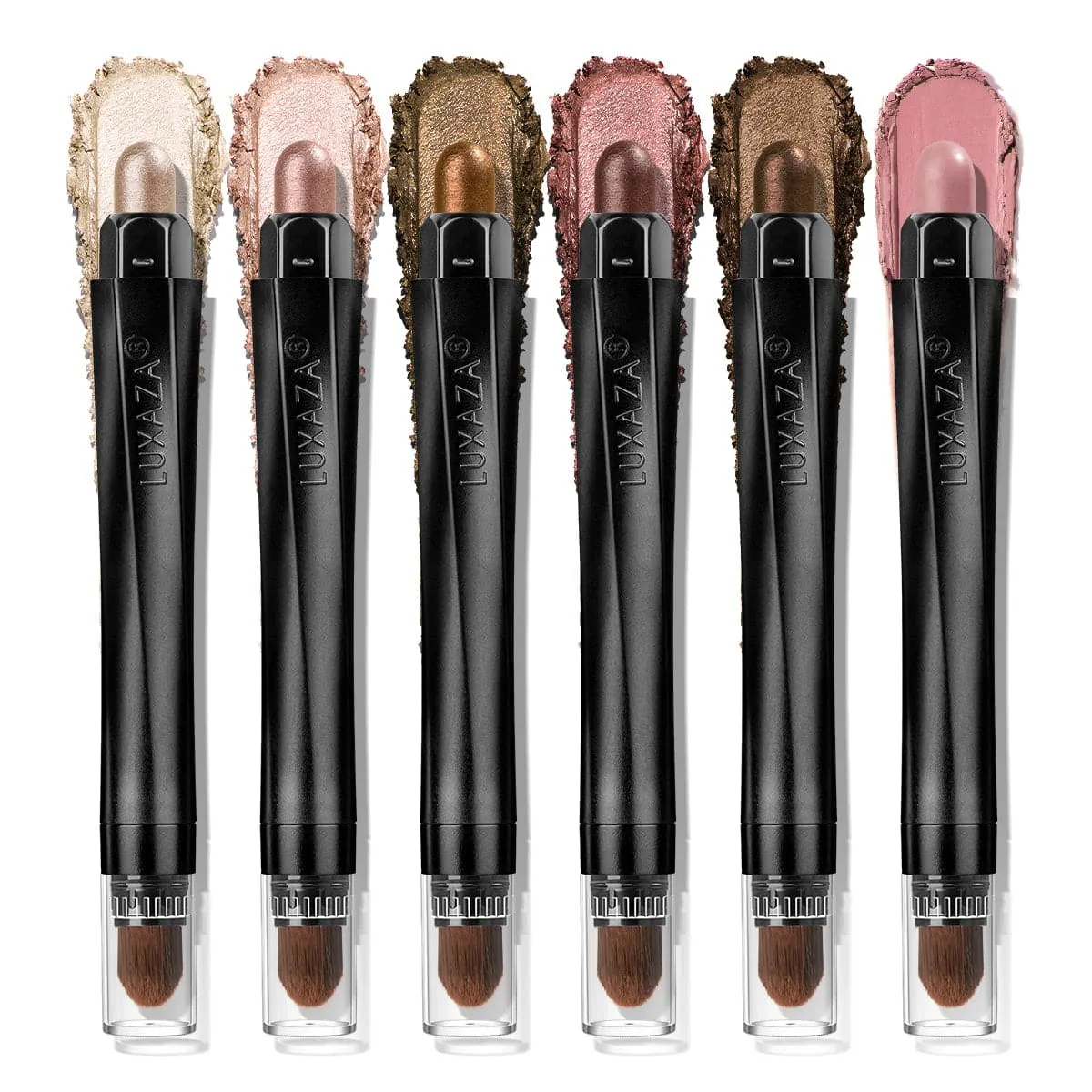 2 in 1 Eyeshadow Stick Set（6pcs）