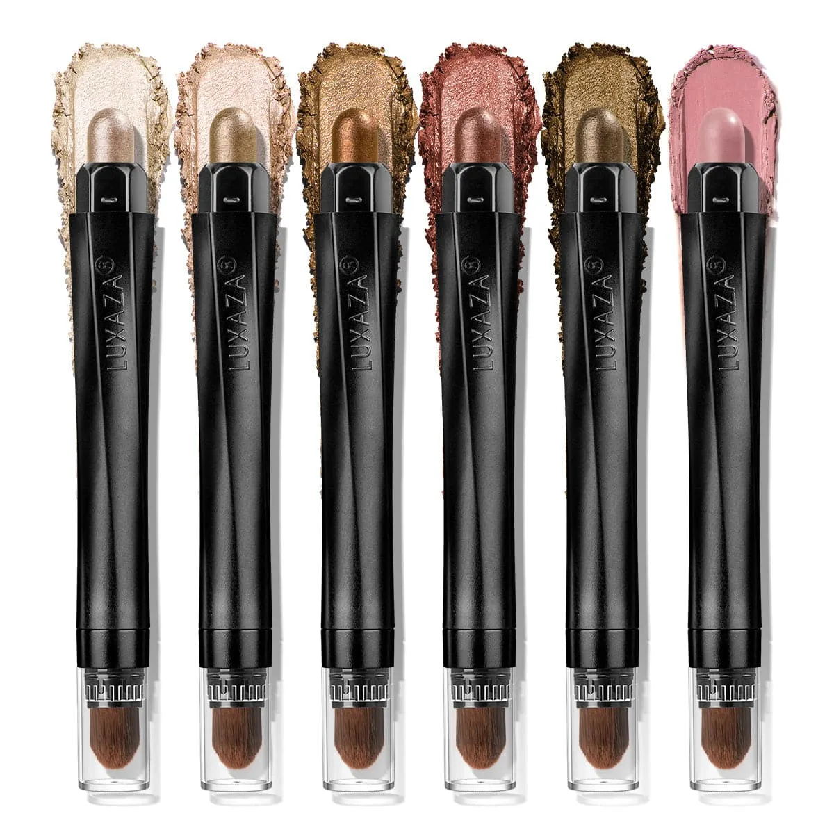 2 in 1 Eyeshadow Stick Set（6pcs）