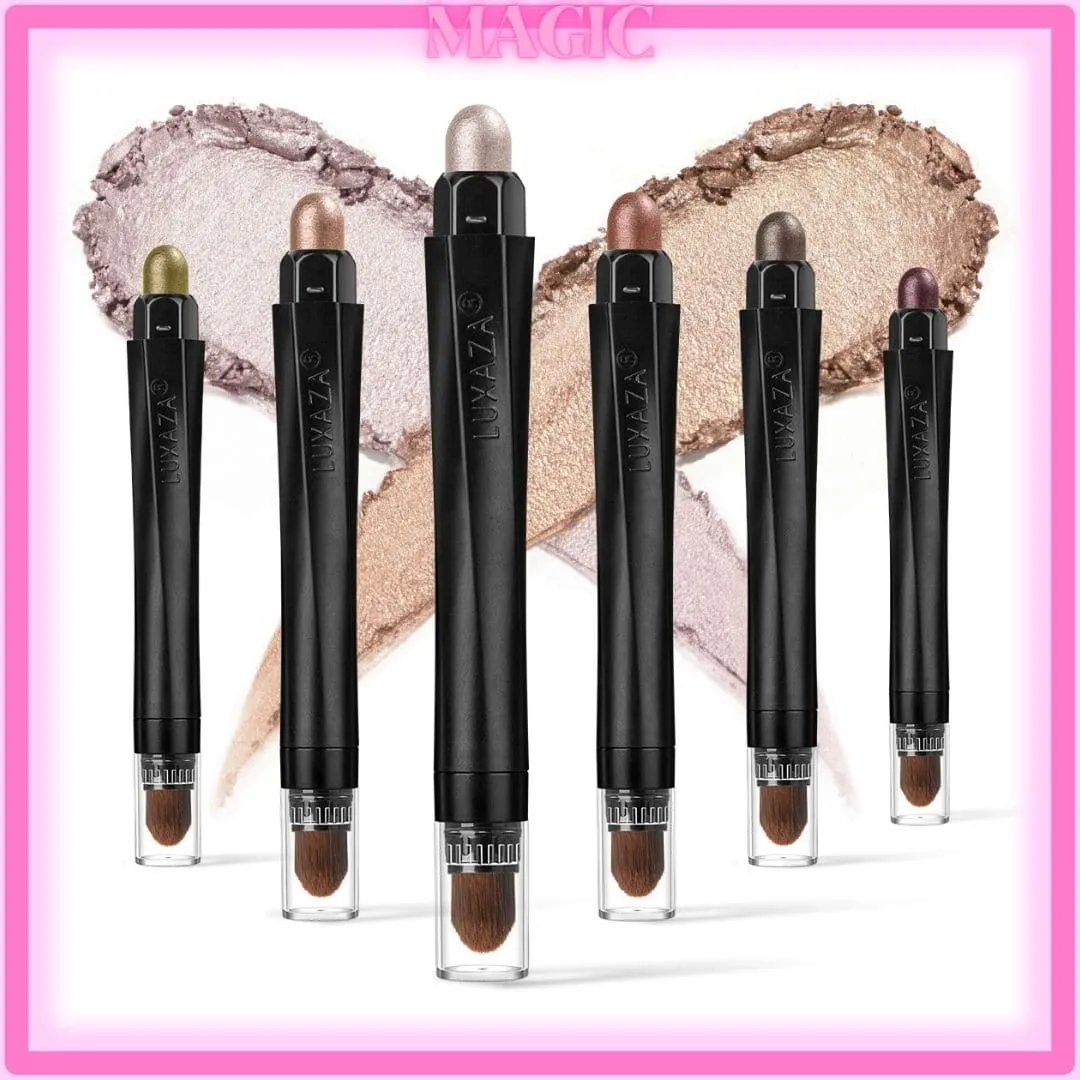 2 in 1 Eyeshadow Stick Set（6pcs）