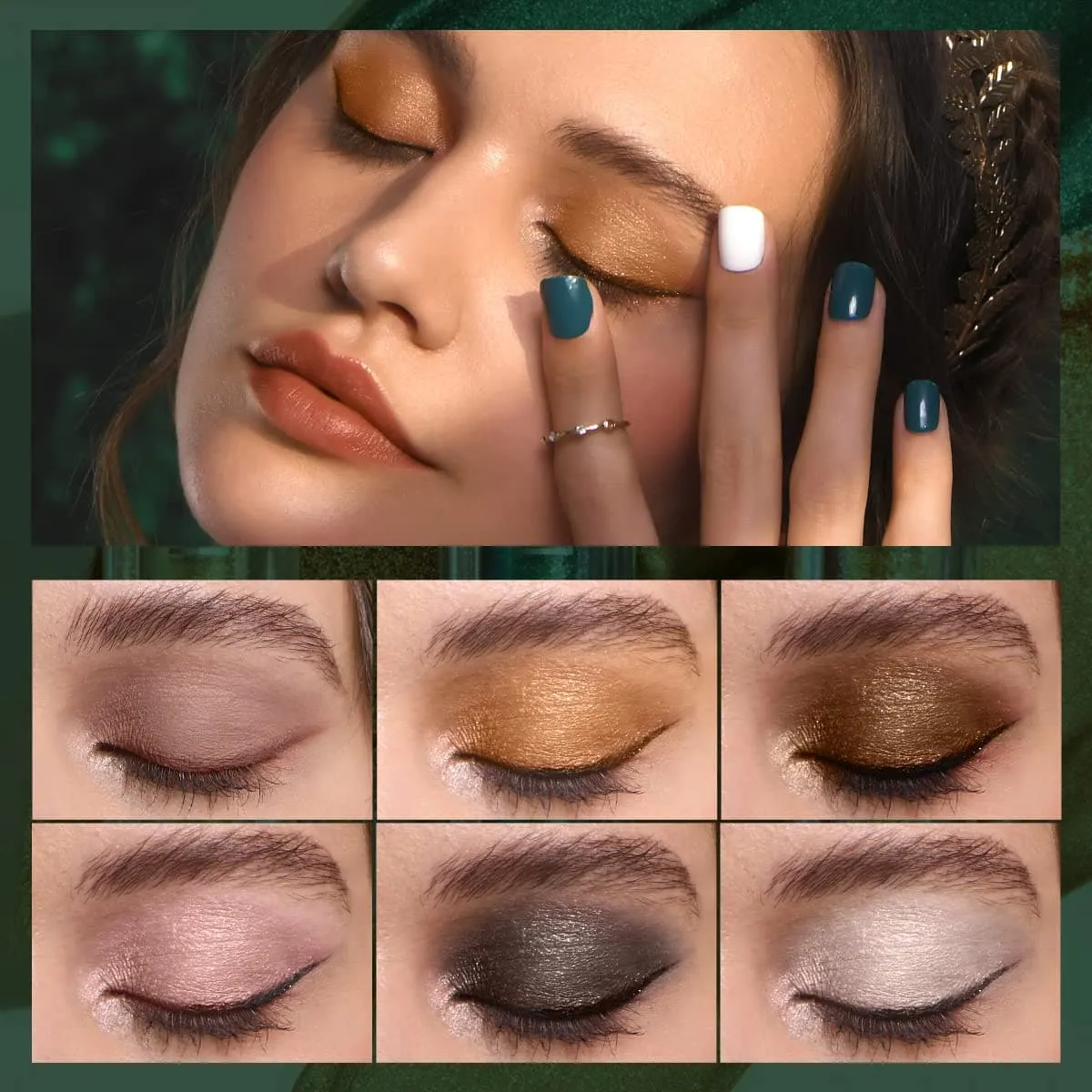 2 in 1 Eyeshadow Stick Set（6pcs）