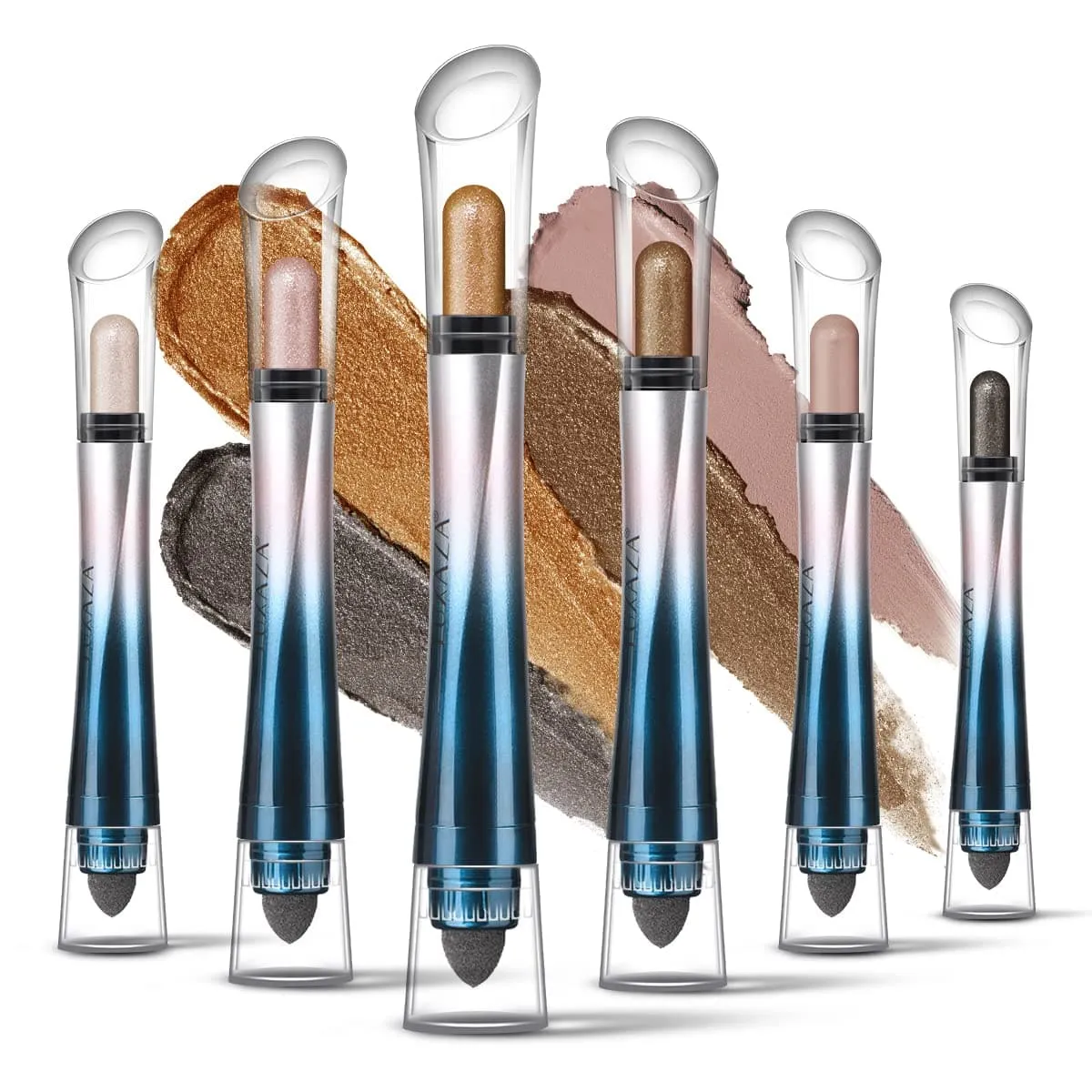 2 in 1 Eyeshadow Stick Set（6pcs）