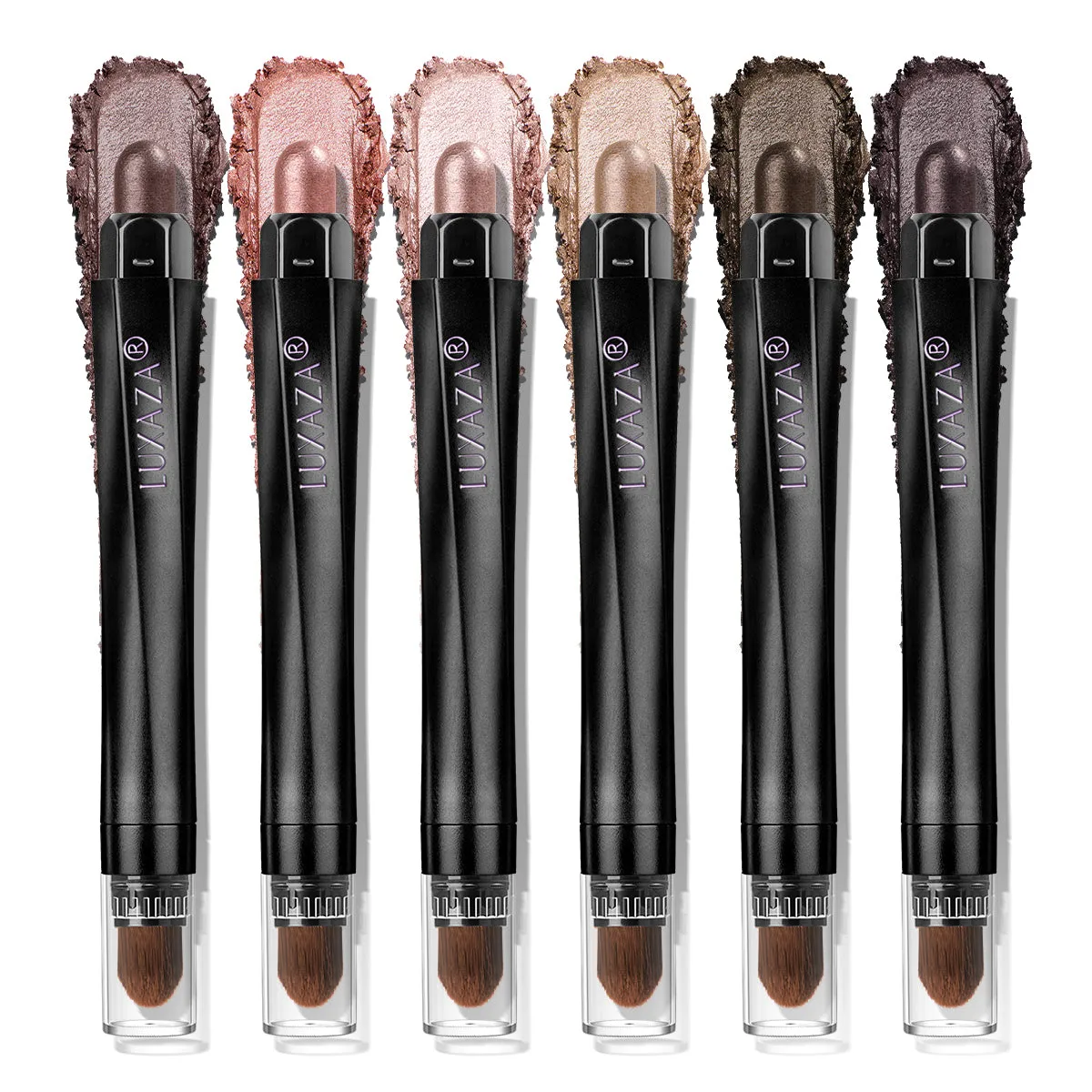 2 in 1 Eyeshadow Stick Set（6pcs）