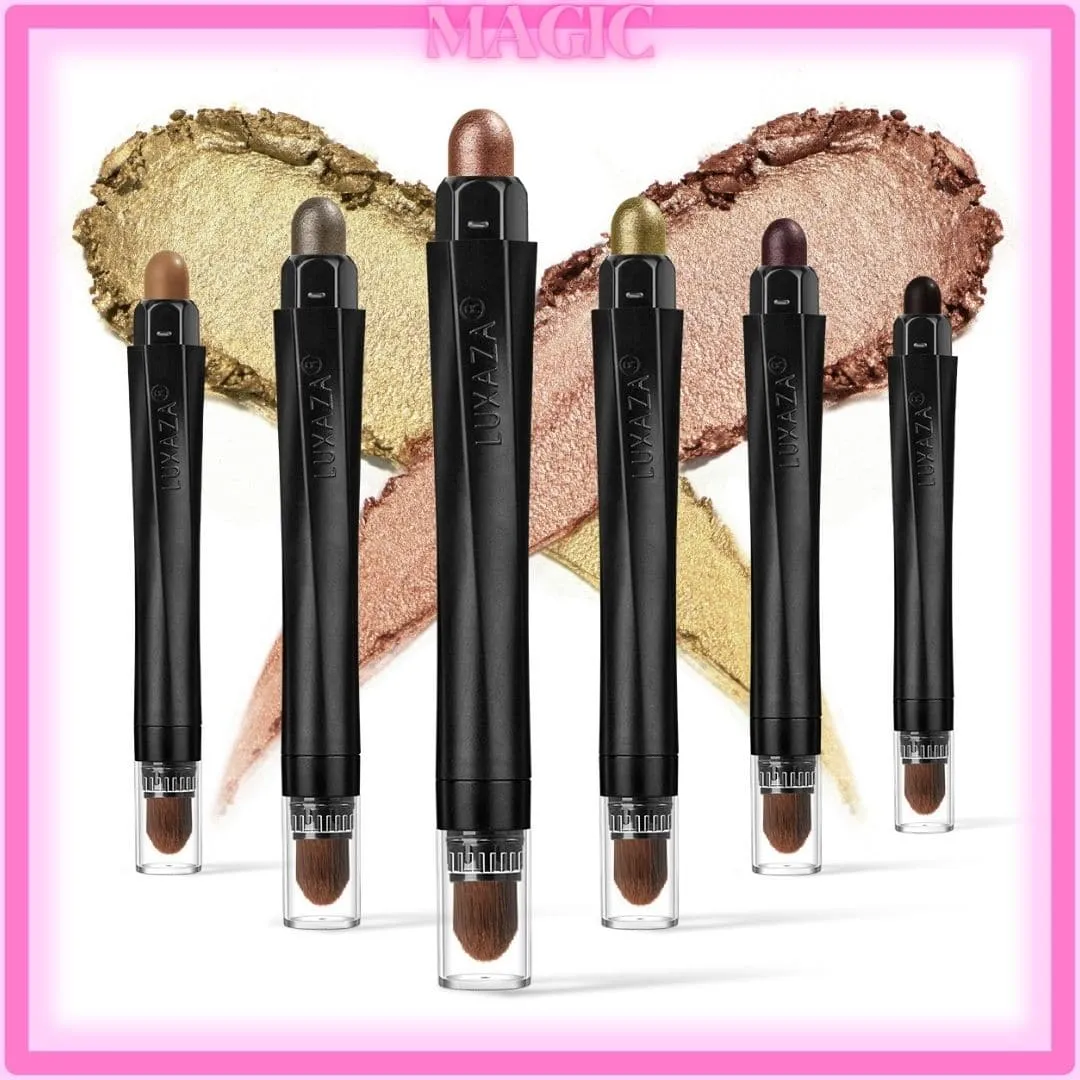 2 in 1 Eyeshadow Stick Set（6pcs）