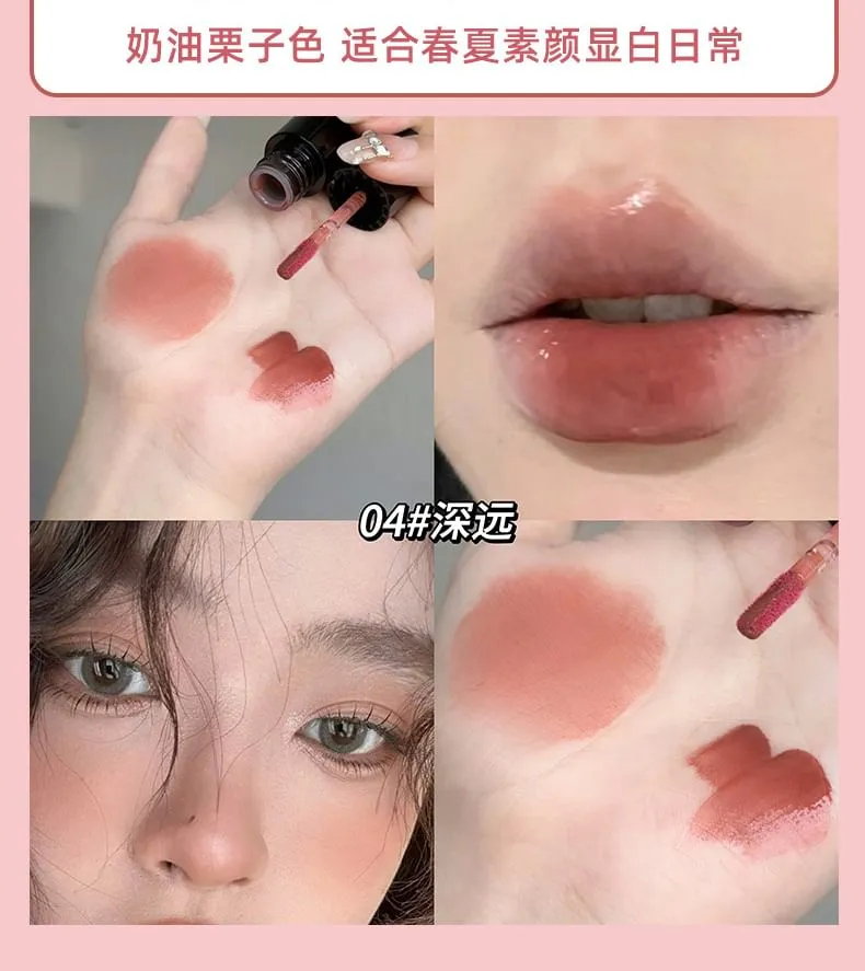 2 in 1 Velvet Lip Tint - 4 Colors