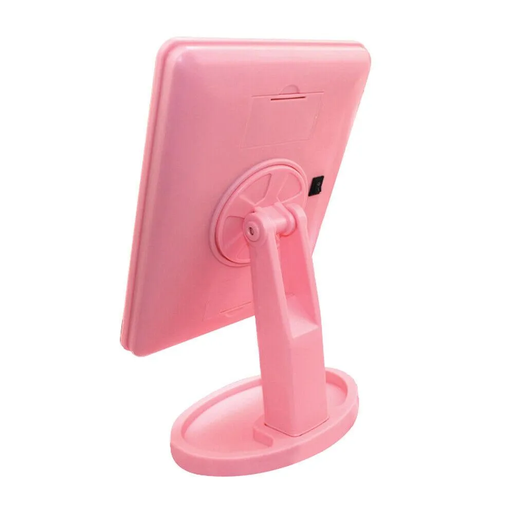 22 LED Touch Screen Desktop Stand Mirror