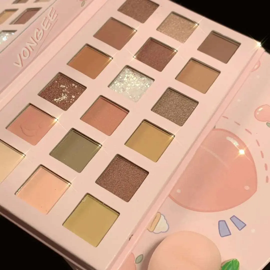 24 Colors Strawberry Girl Eyeshadow Palette Cute Cosmetics for Females