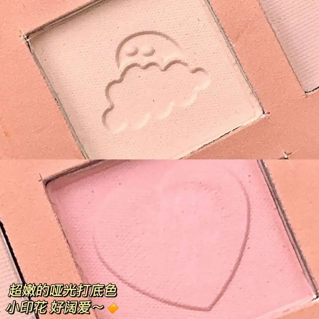 24 Colors Strawberry Girl Eyeshadow Palette Cute Cosmetics for Females