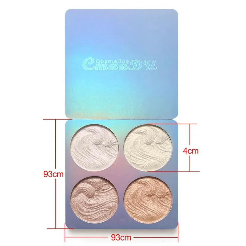 3 Colors High Gloss Shimmer Powder Bronzer Repair