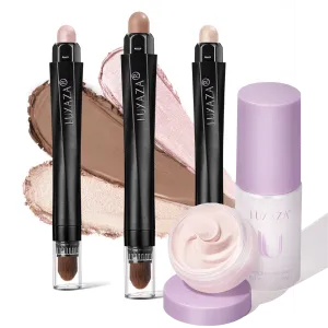 3-in-1 Eye Makeup Kit(5pcs) - Ice Cream Set