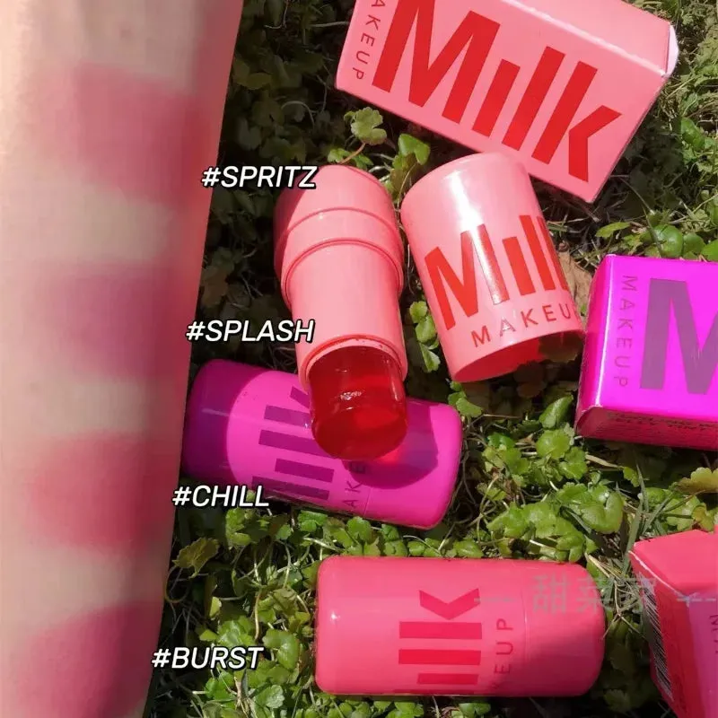 3-in-1 Milk Make Up Jelly Tint Blush Stick & Lip Tint