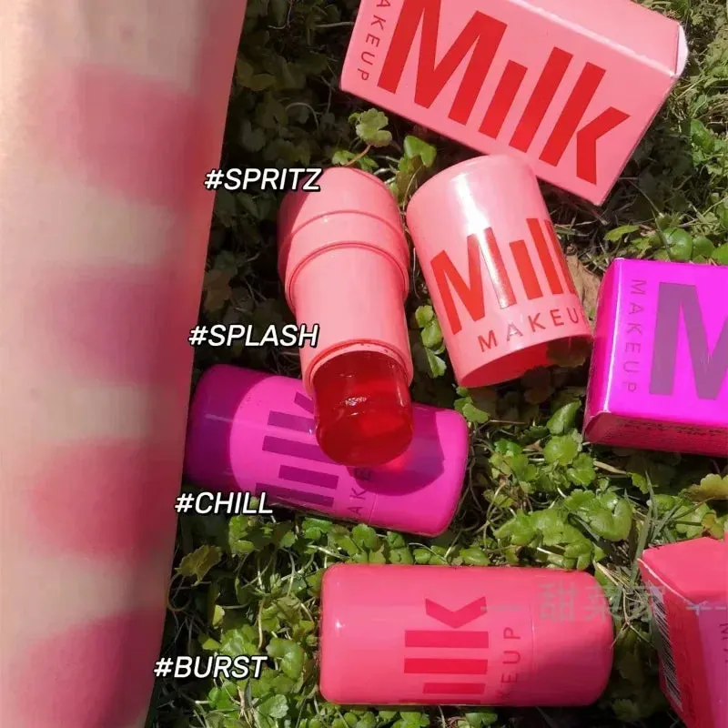 3-in-1 Milk Make Up Jelly Tint Blush Stick & Lip Tint