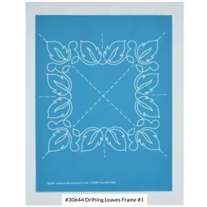 30644 Drifting Leaves Frame 7" Stencil