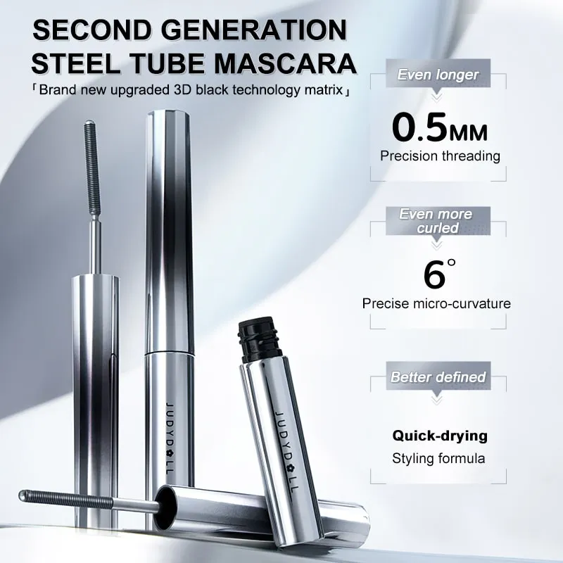 3D Curling Eyelash Iron Mascara - 6°Curling Design #Black