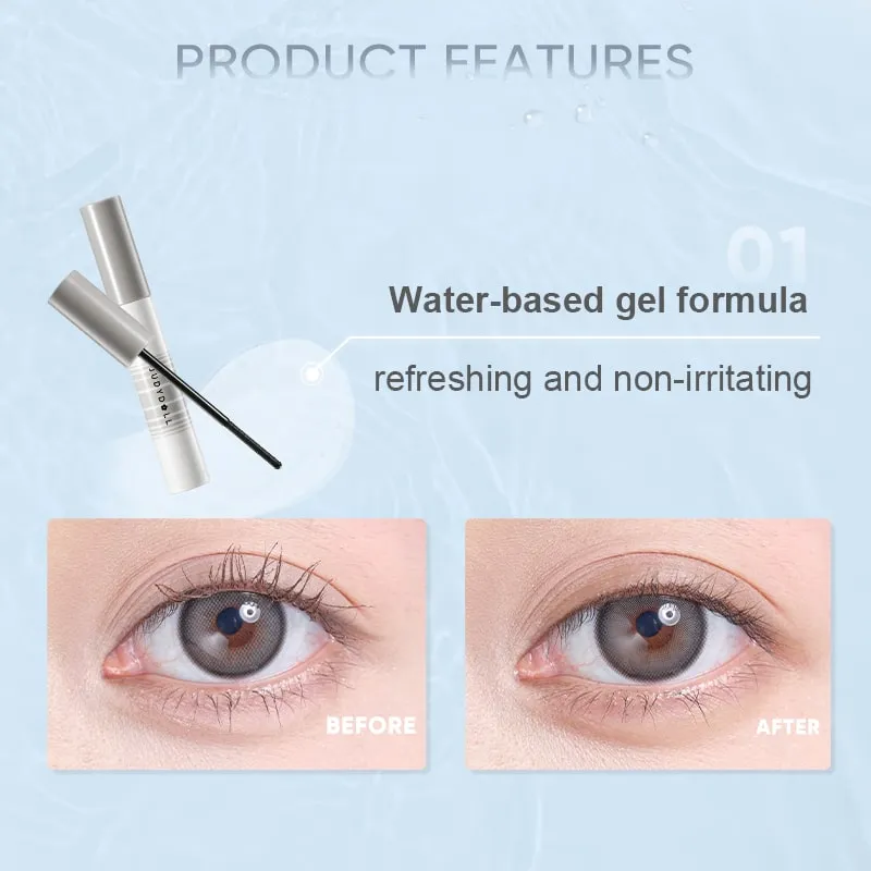 3D Curling Eyelash Iron Mascara - 6°Curling Design #Black
