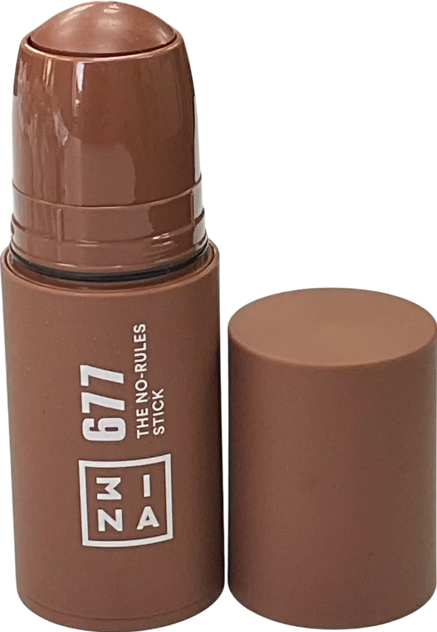3INA The No - Rules Stick 677 - Brown Blush Stick For Eyes Lips & Cheeks 5g