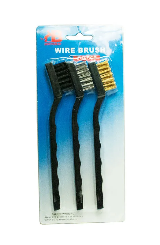 3PC Mini Wire Brush Set Wholesale
