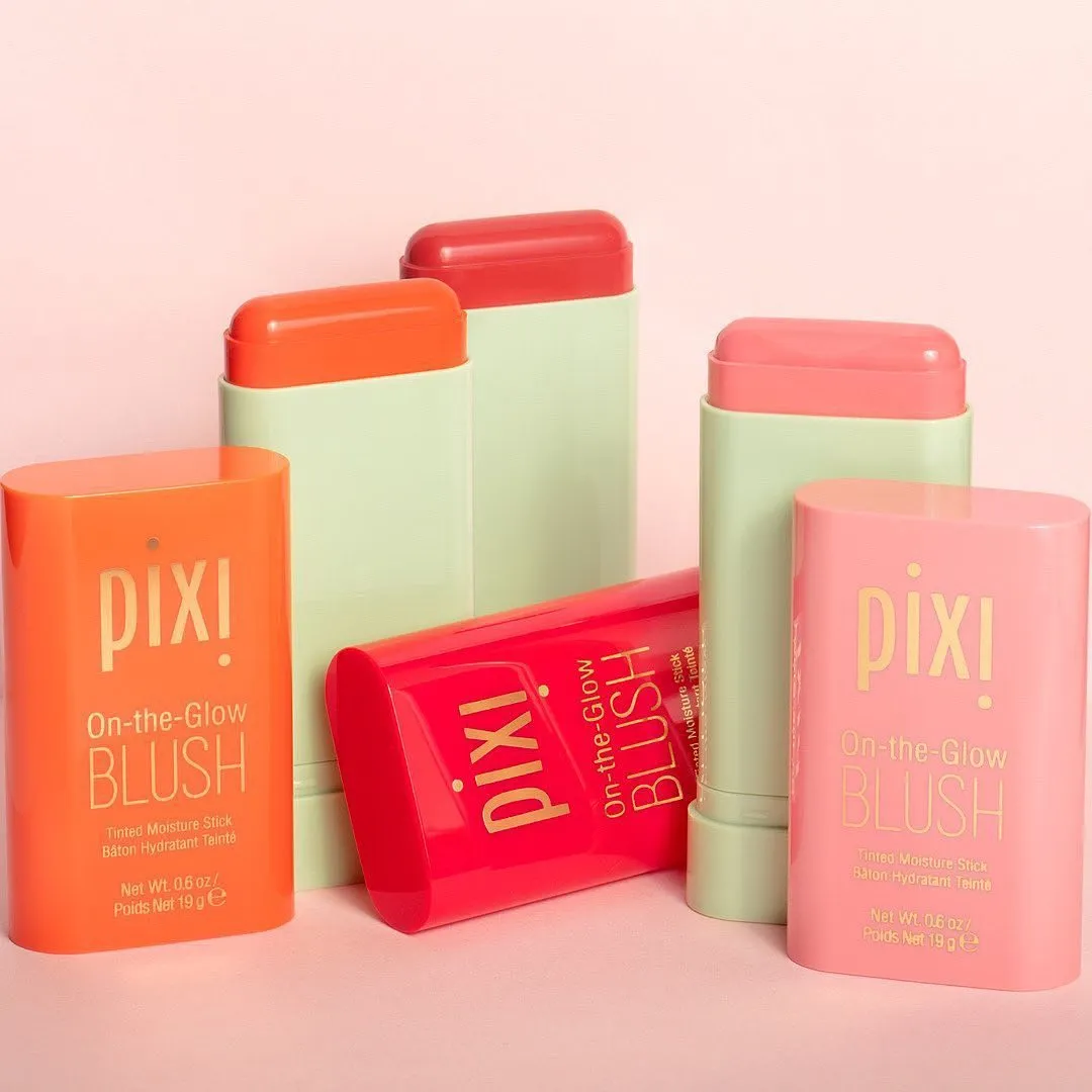 3pcs Pixi Blush, Pigmented Blush Stick
