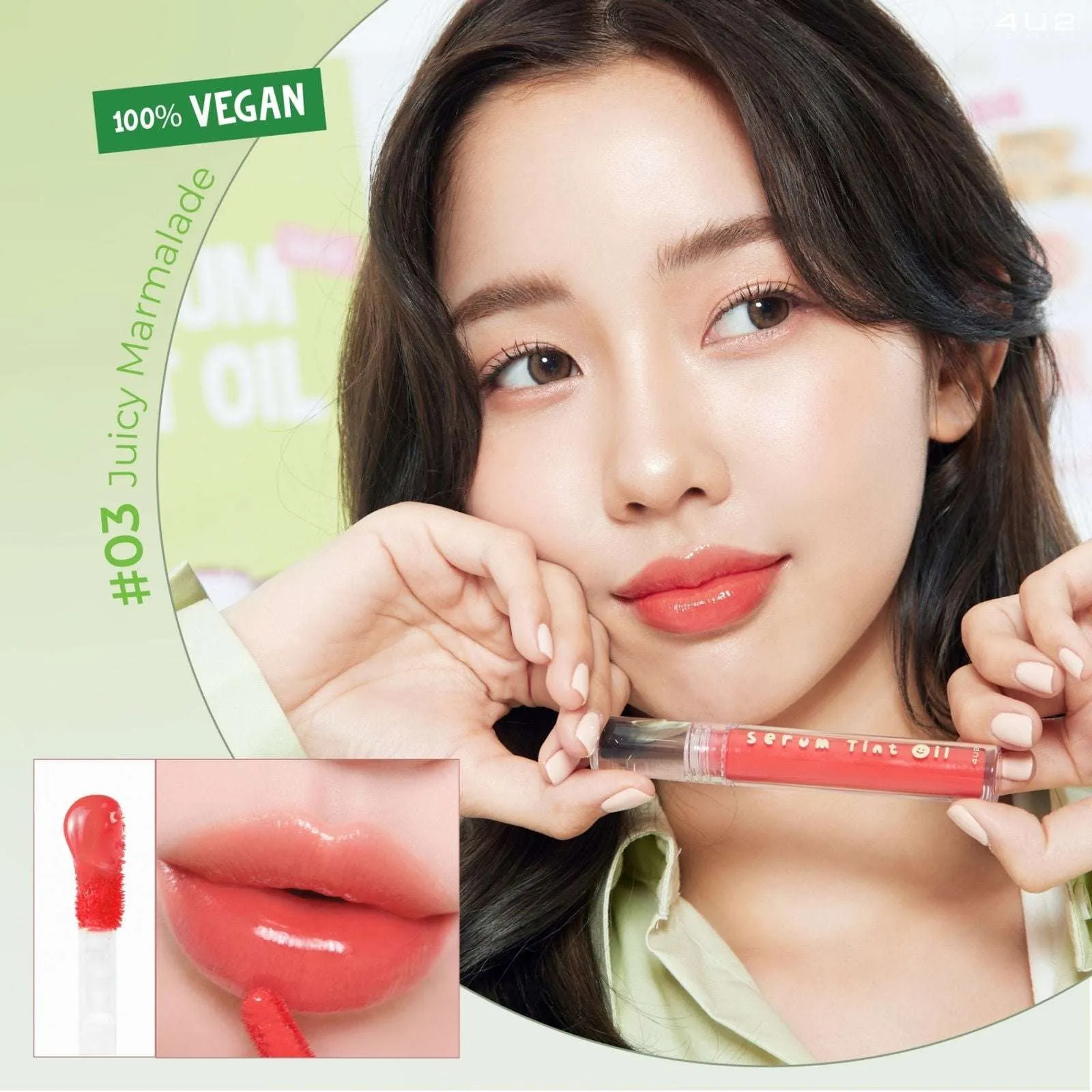 4U2 Serum Tint Oil Lip 3g - Classic Again Lip Color