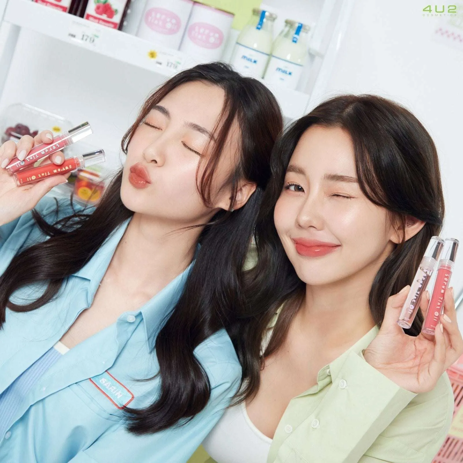 4U2 Serum Tint Oil Lip 3g - Classic Again Lip Color
