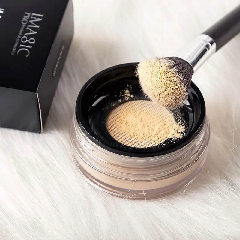 (5 in 1 combo) UCANBE 48 Exotic Eyeshadow Palette   Imagic Loose Powder   IMAGIC Eyelashes   Imagic Gel Eyeliner    Eyelash Glue