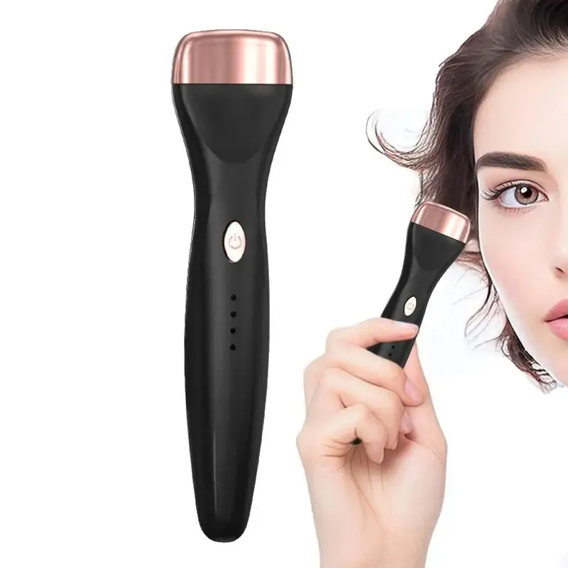 5D Heated Eyelash Curler Push-Type Eye Lash Curler with Indicator Comb Eyelash Curlers USB Rechargeable Lash Curling Makeup Tool