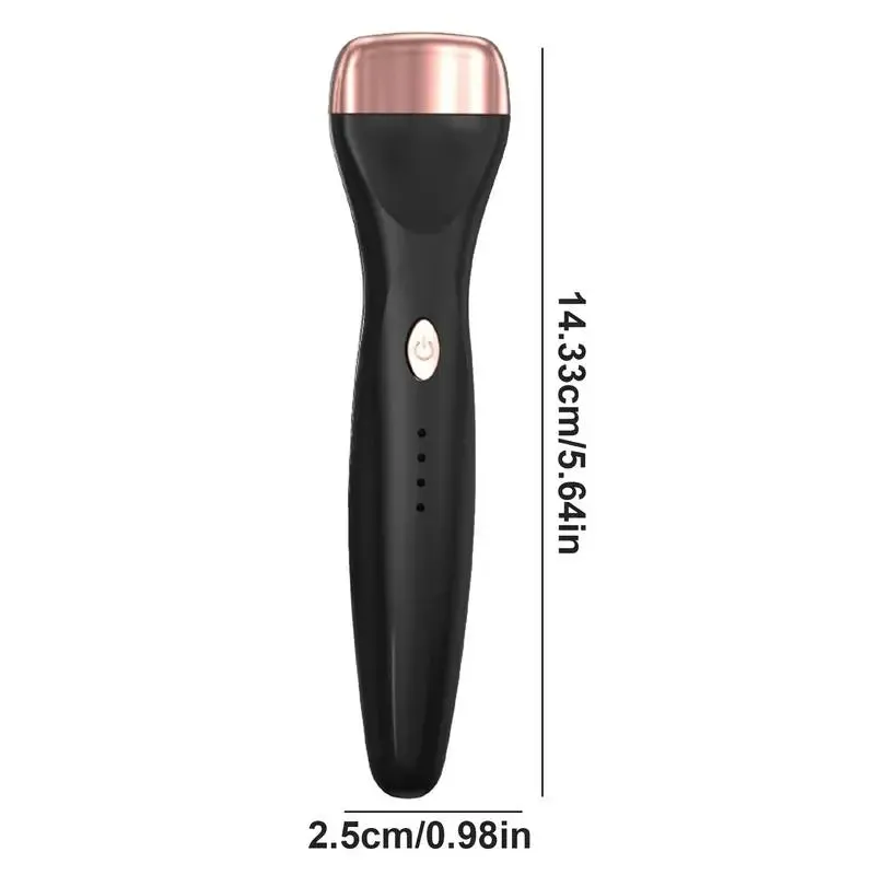 5D Heated Eyelash Curler Push-Type Eye Lash Curler with Indicator Comb Eyelash Curlers USB Rechargeable Lash Curling Makeup Tool