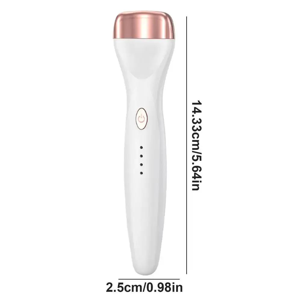 5D Heated Eyelash Curler Push-Type Eye Lash Curler with Indicator Comb Eyelash Curlers USB Rechargeable Lash Curling Makeup Tool