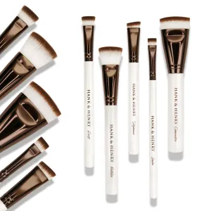 5pc. Flat Edge Face Brush Bundle 4