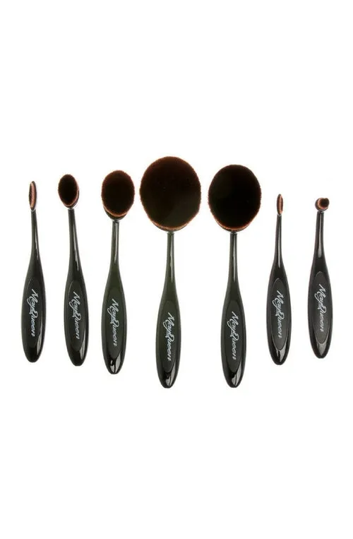 7pc Blending & Contouring Soft Oval Brush Set
