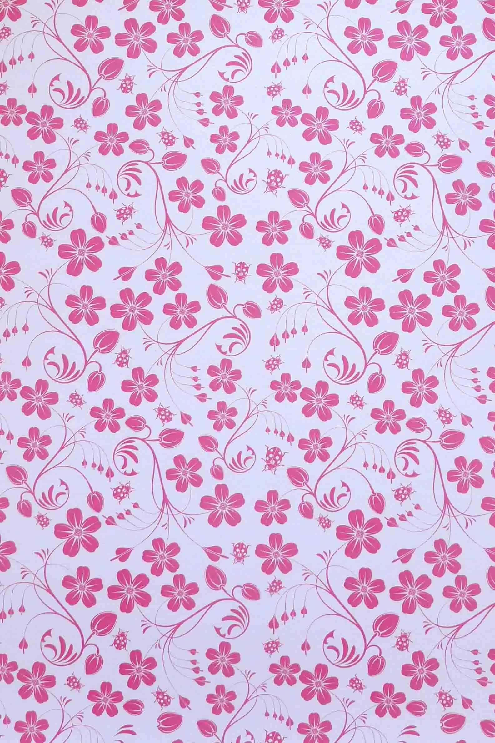 A4 - Patterned - Metallic Floral Spring Garden