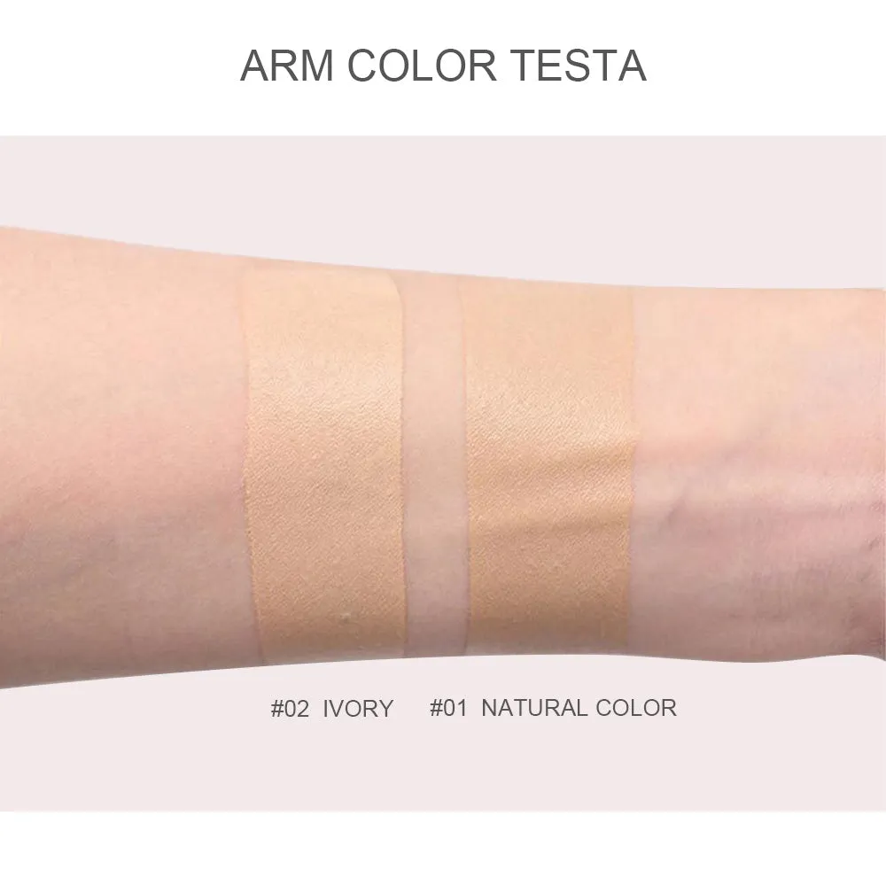 Air Cushion BB Cream,Mushroom Head Concealer Moisturizing Pigment Foundation, Lasting Nude Makeup, Even Skin Tone Makeup Base Primer (A-natural)
