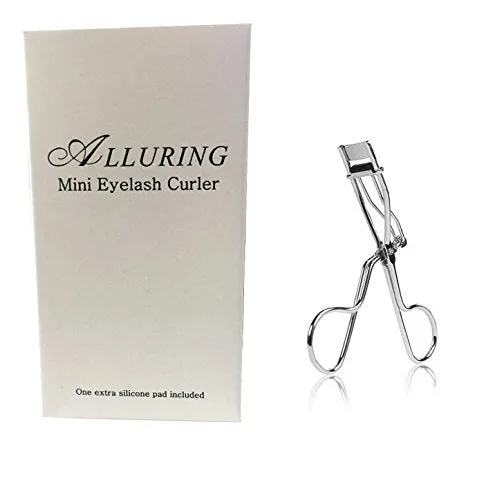 Alluring Mini Eyelash Curler - Silver