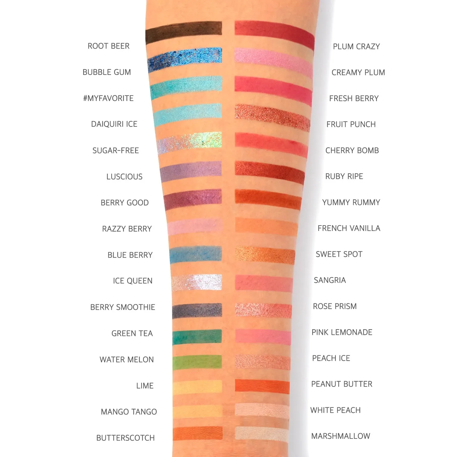 Amor Us Bubble Pop Eyeshadow & Glitter Palette