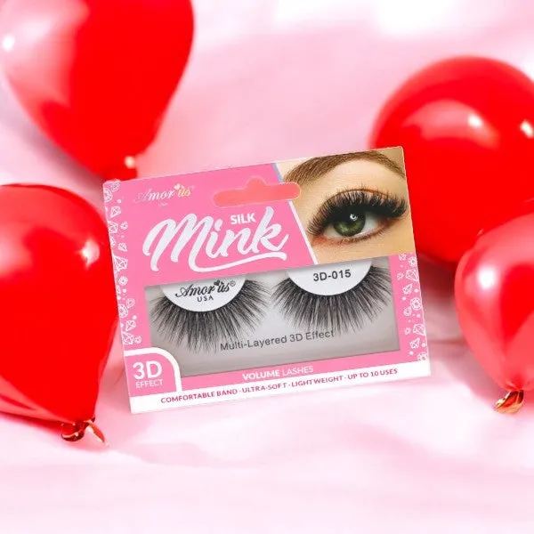 Amor Us Silk Mink Volume Lashes 3D Effect 3D-15