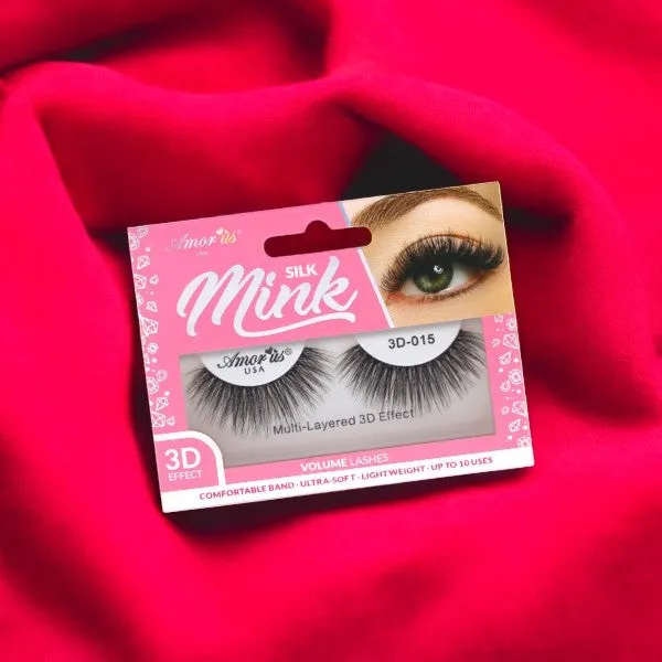 Amor Us Silk Mink Volume Lashes 3D Effect 3D-15