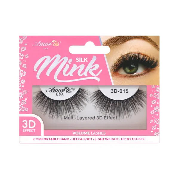 Amor Us Silk Mink Volume Lashes 3D Effect 3D-15