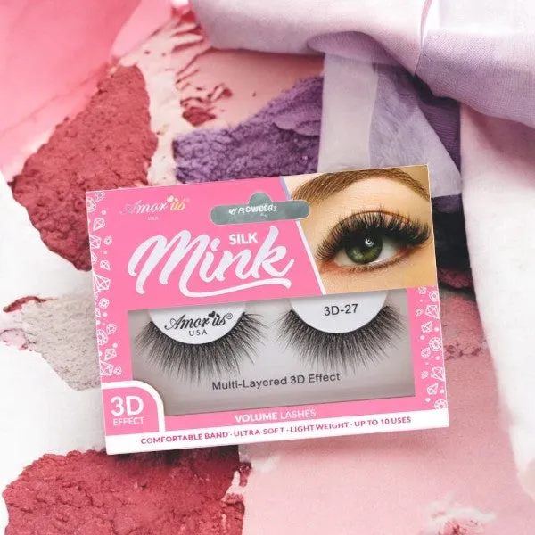 Amor Us Silk Mink Volume Lashes 3D Effect 3D-27
