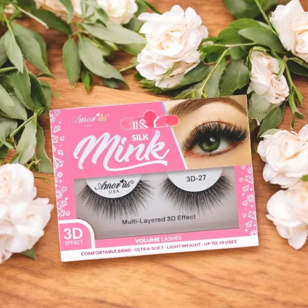 Amor Us Silk Mink Volume Lashes 3D Effect 3D-27
