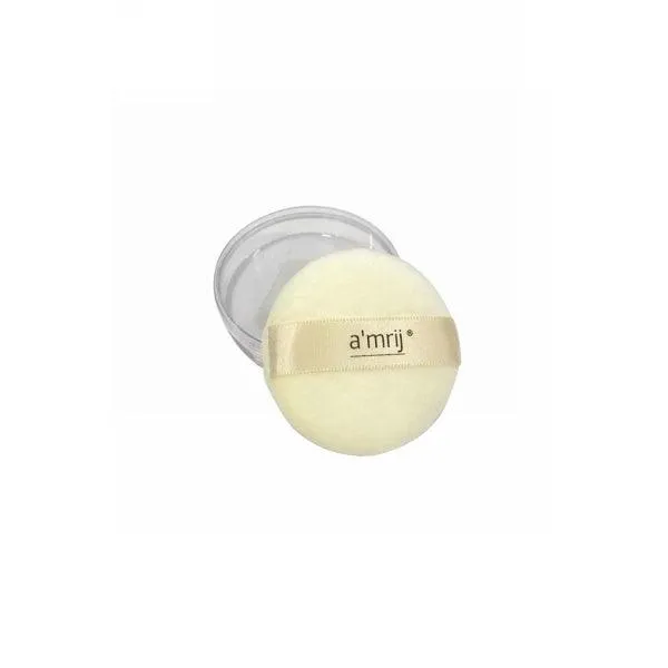 AMRIJ #P16 PINK VELVET ROUND POWDER PUFF
