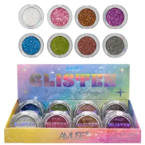 Amuse - Glisten 8 Glitter Shadows