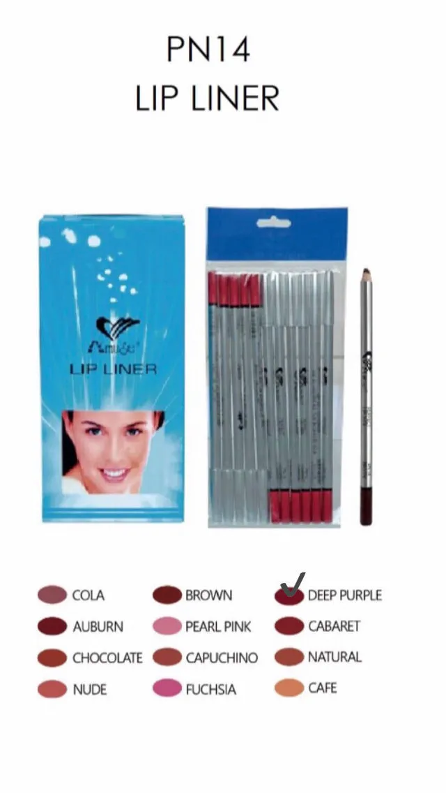 Amuse Lip Liner “Deep Purple” (12pc bulk)