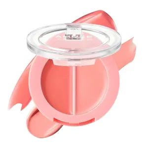 Amuse SEOUL Lips and Cheeks Healthy Balm 01 BOKSOONGA BALM | Moisturizing, Glossy, Creamy Texture, Lightweight, Dewy Finish, Natural-looking Color, K Beauty Makeup, Vegan (1.5g / 0.05 oz)